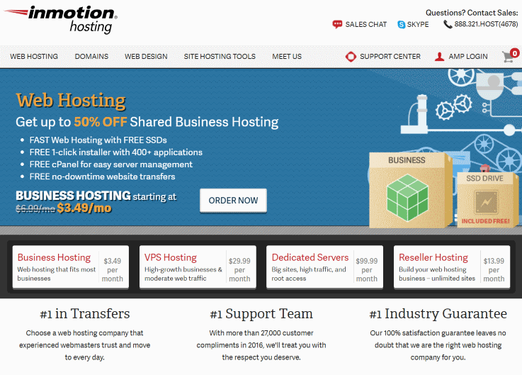 InMotion Web Hosting