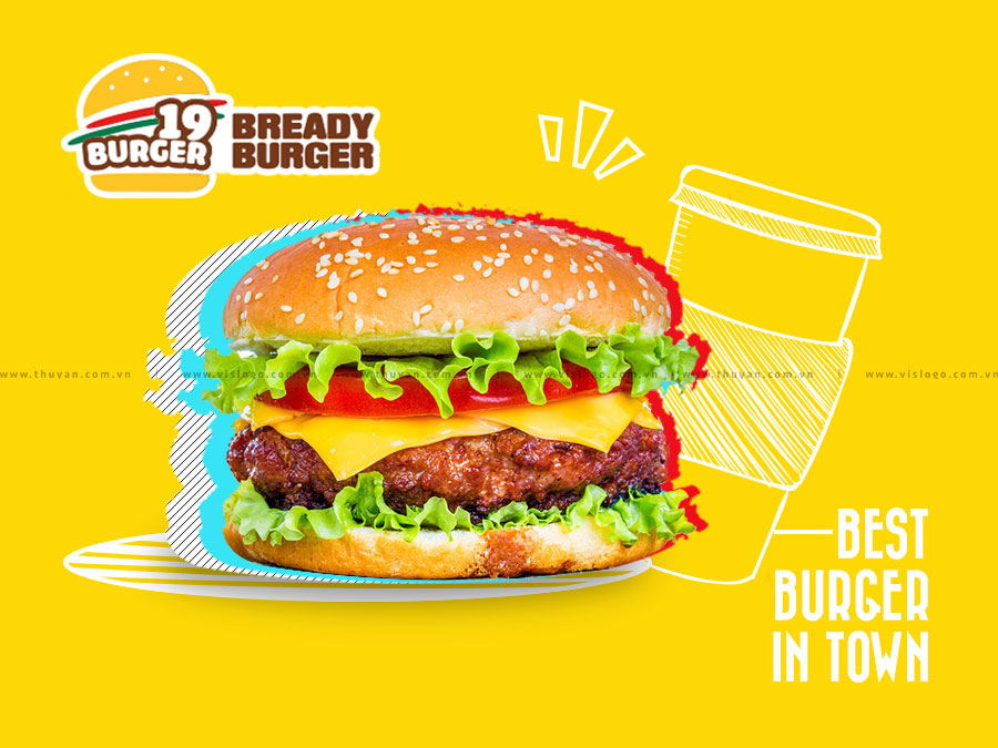 Thiết kế logo Bready Burger