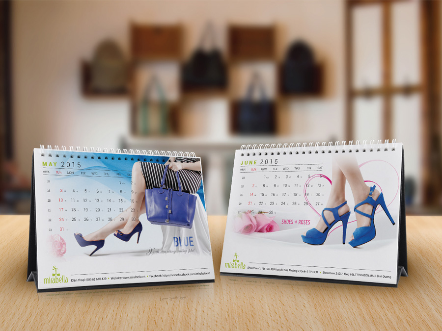 thiết kế lịch bàn mirabella