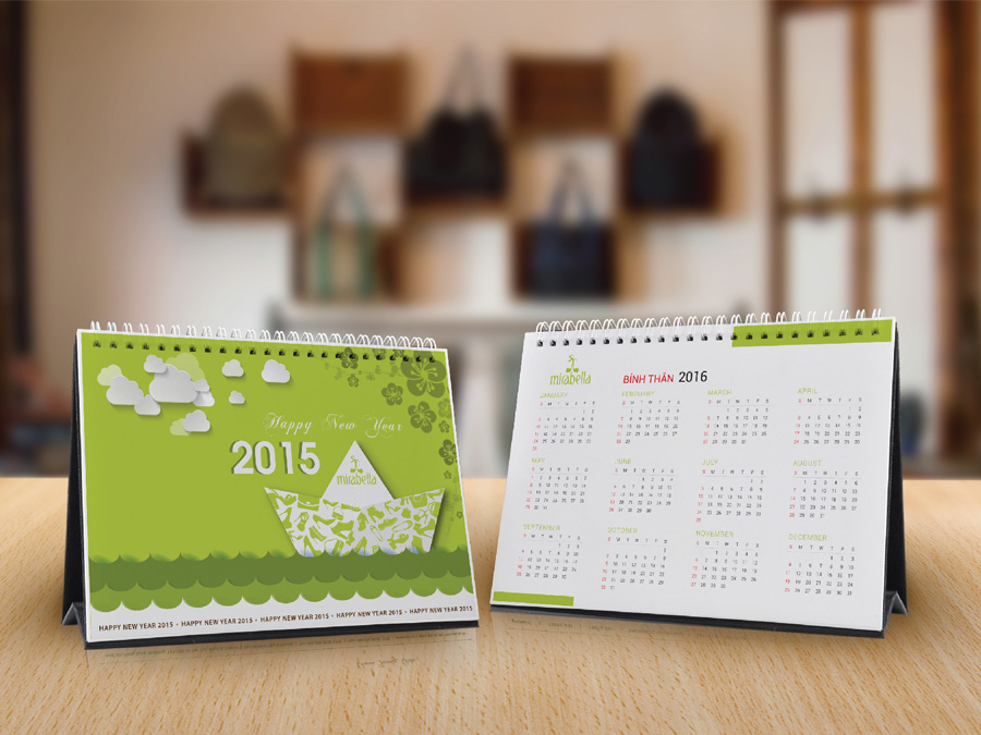 thiết kế lịch bàn mirabella