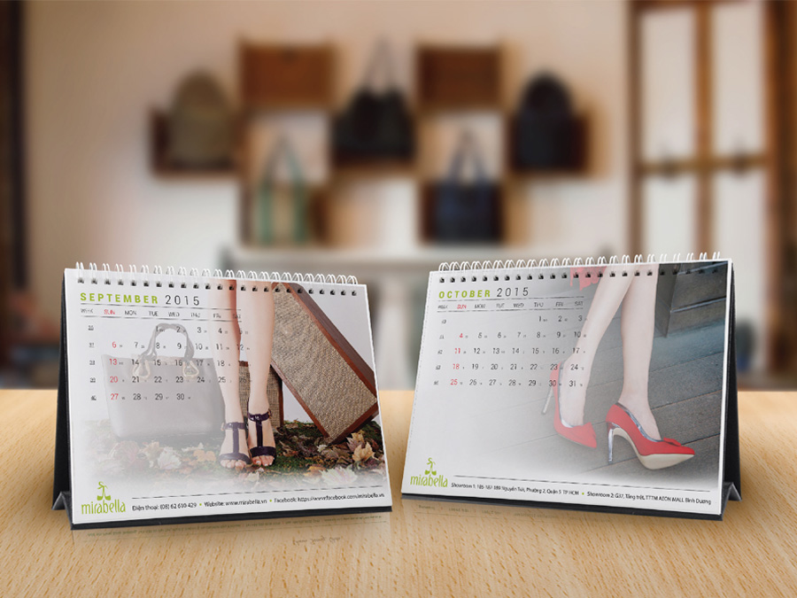 thiết kế lịch bàn mirabella