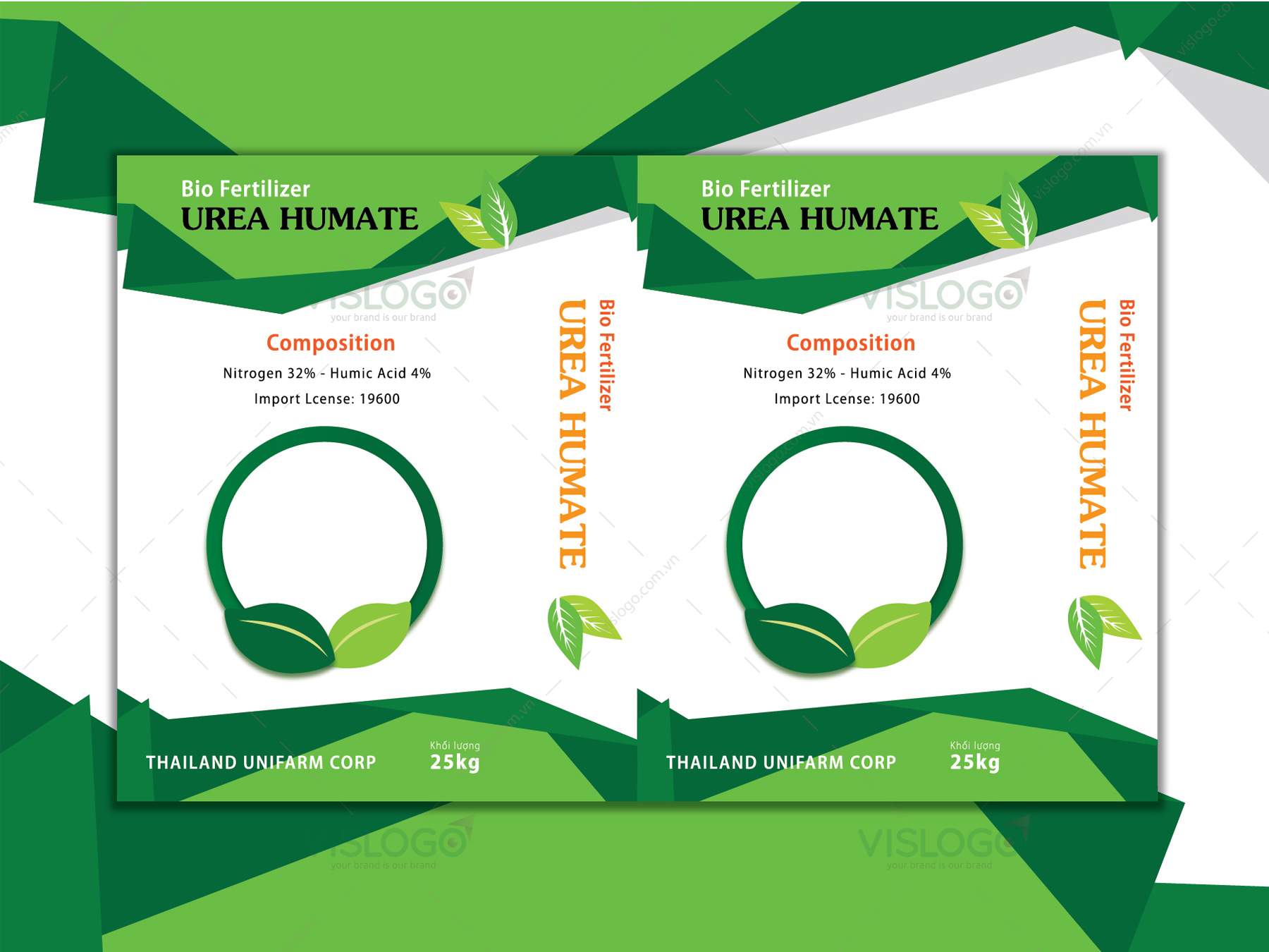 Thiết kế bao bì PHÂN BÓN UREA HUMATE 1