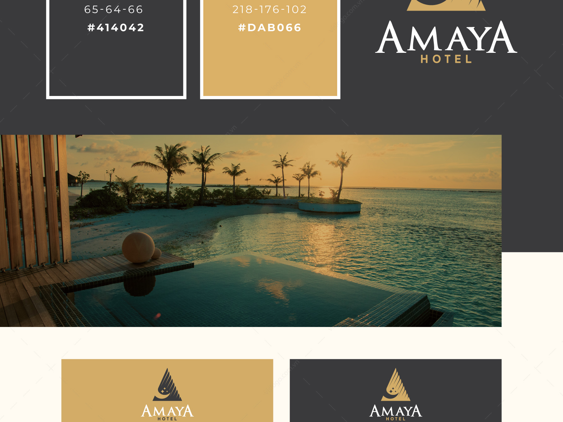 Thiết kế thương hiệu AMAYA HOTEL