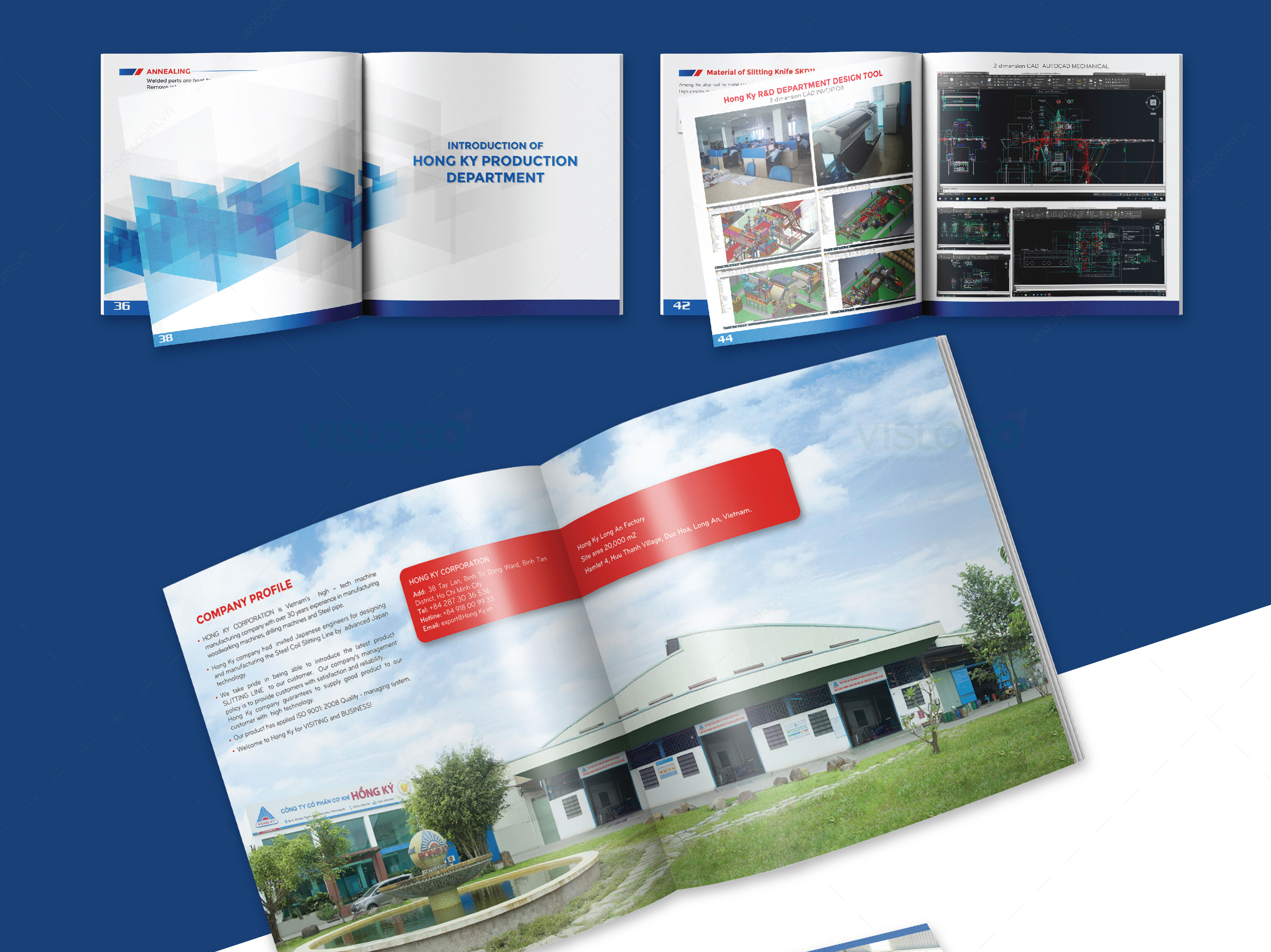 Thiết kế catalog máy chế biến gỗ - Cơ khí Hồng Ký
