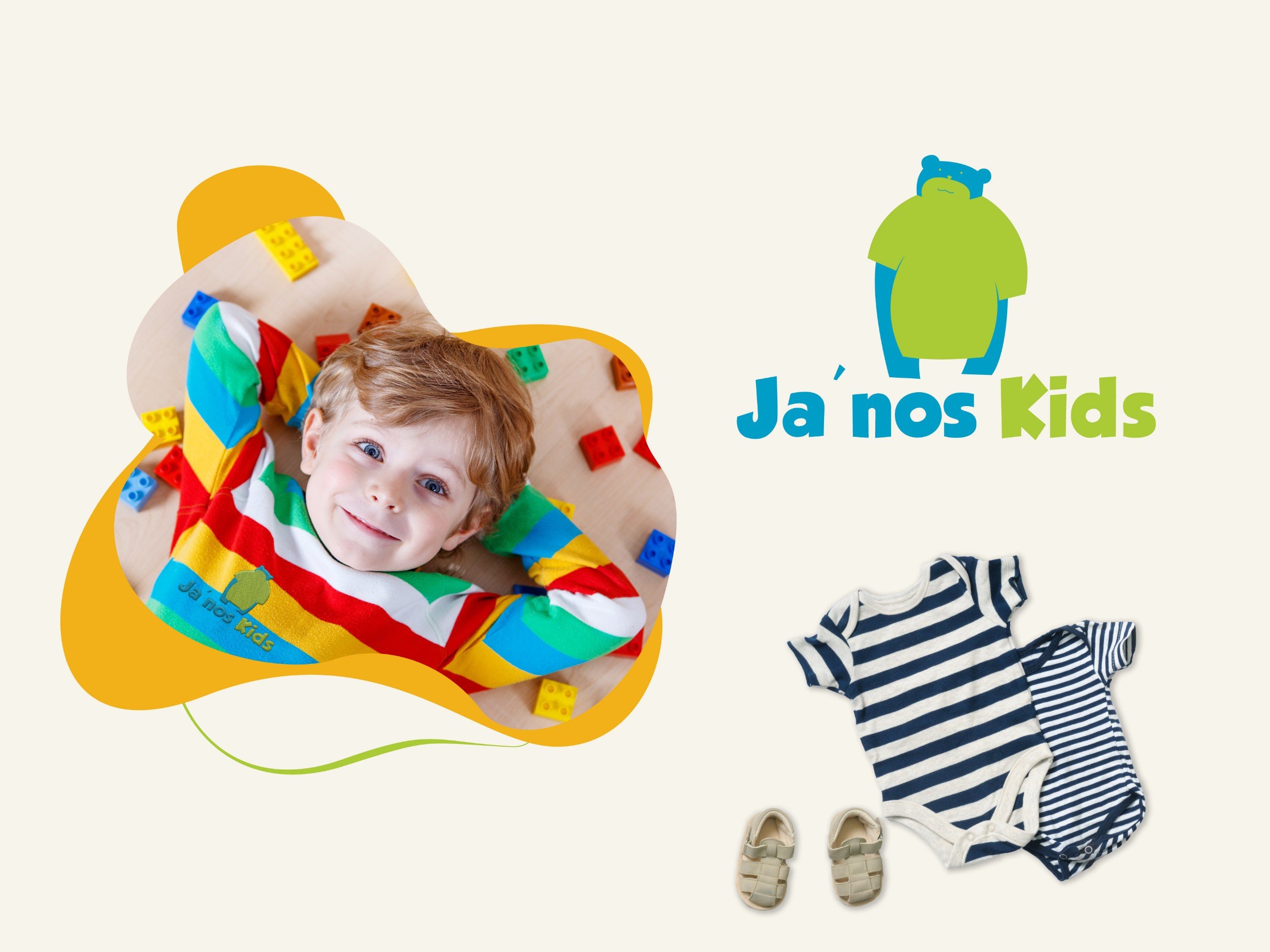 Thiết kế logo thương hiệu Thời trang Ja'nos Kids